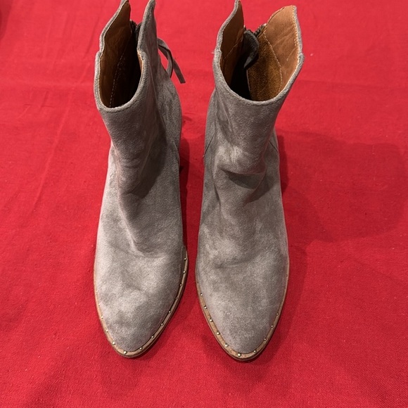 beast fashion grey Suede Ankle Boots - Picture 5 of 7